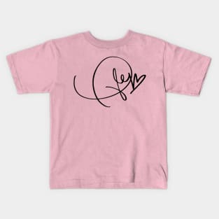 TS Facsimile Autograph Kids T-Shirt